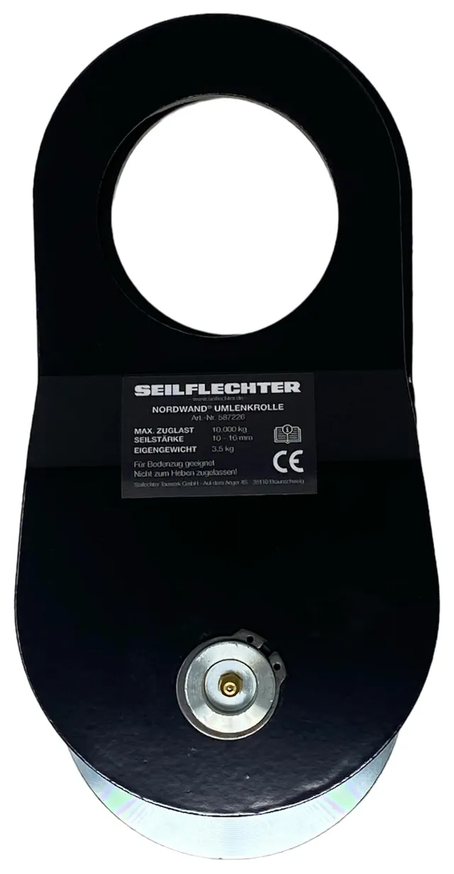 seilflechter-black-series-umlenkrolle-klappbar-10t-stahl image 1