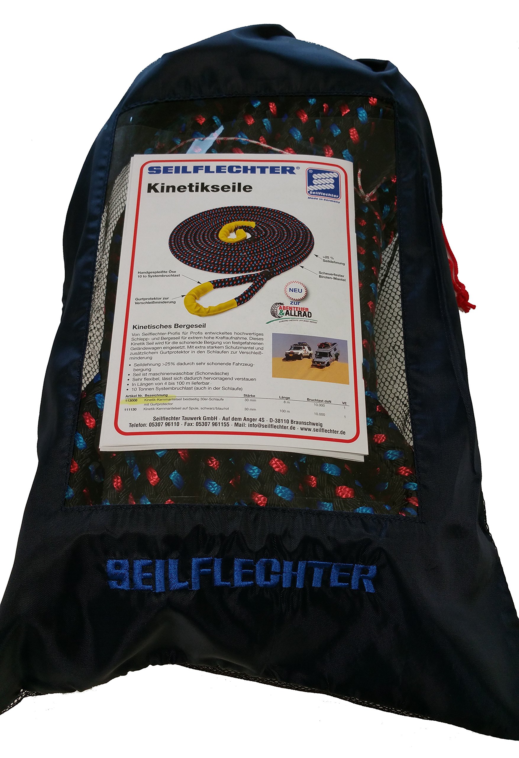 seilflechter-novoleen-bergeseil-kinetisch-8m-4-5t-30mm image 3
