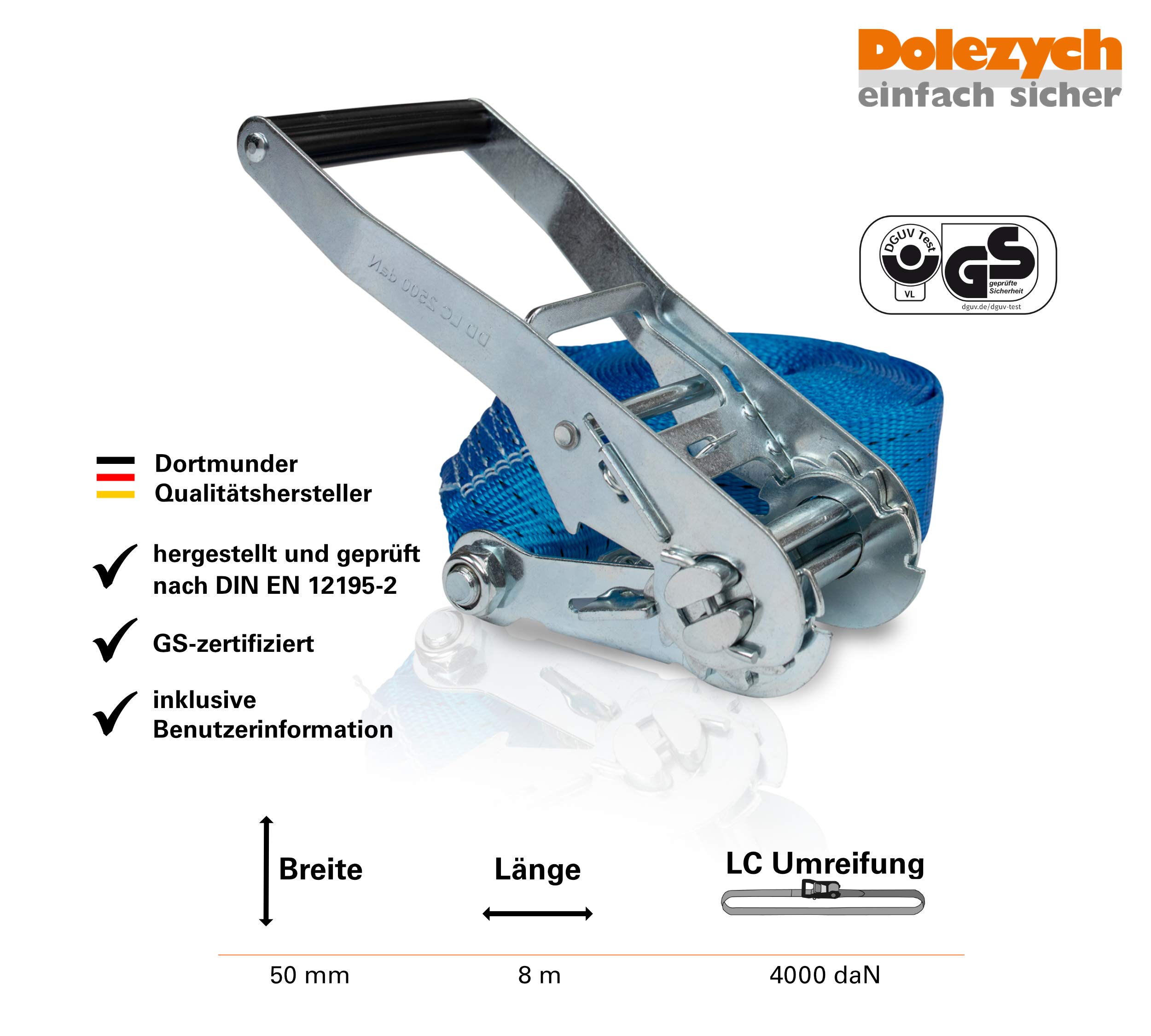 dolezych-dozurr-ratschenzurrgurt-8-m-4000-dan-blau image 2