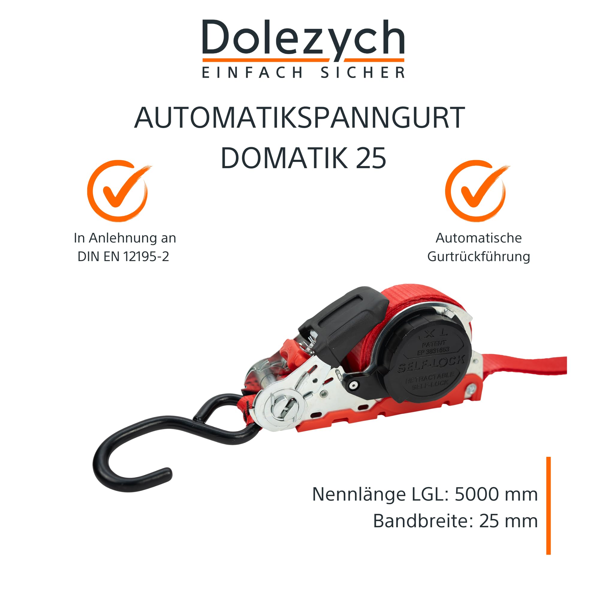dolezych-dozurr-domatik-25-automatikspanngurt-rot-5m-s-haken image 7