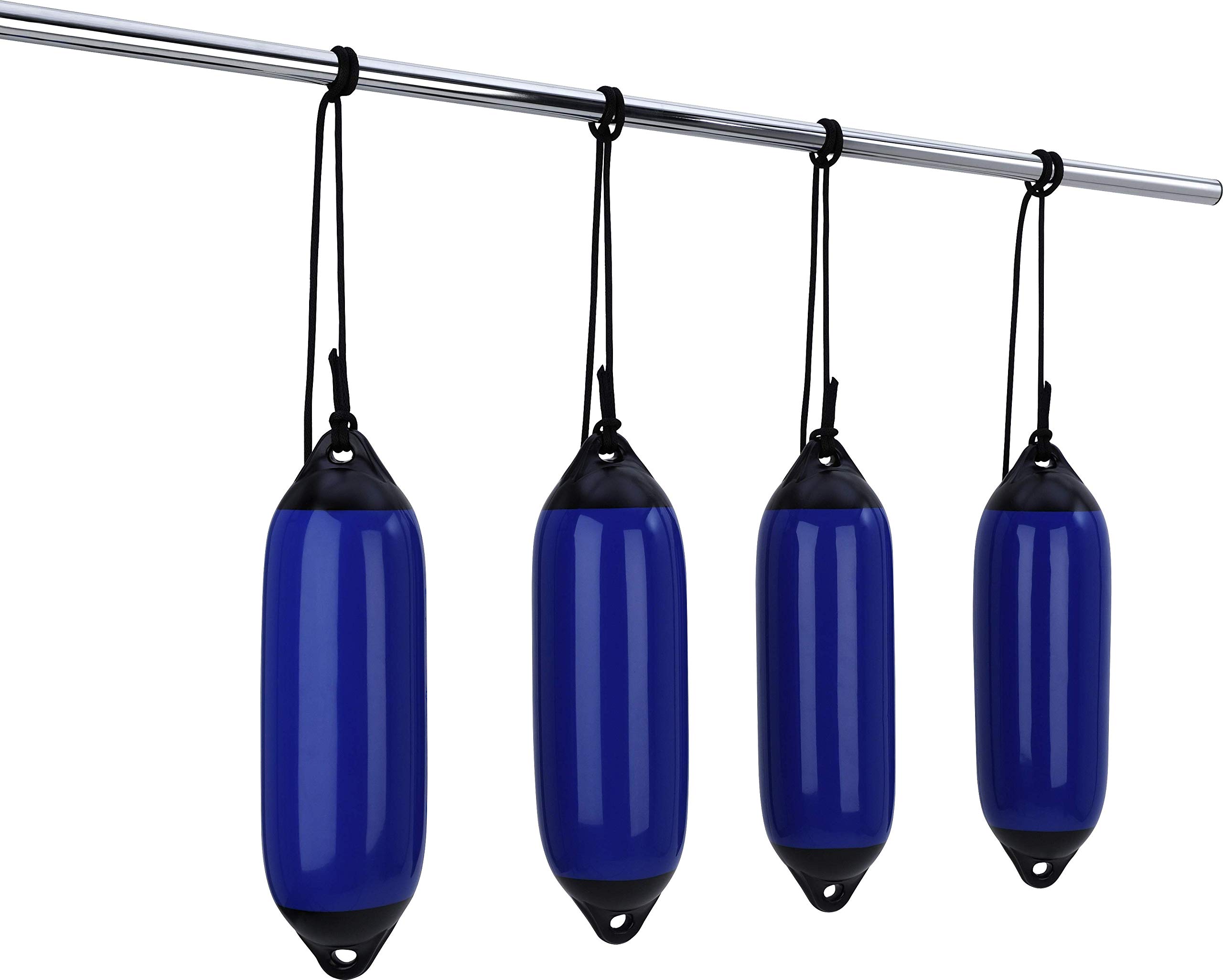 seilflechter-taifun-bootsfender-blau-150x580-mm-4er-set-aufblasbar image 1