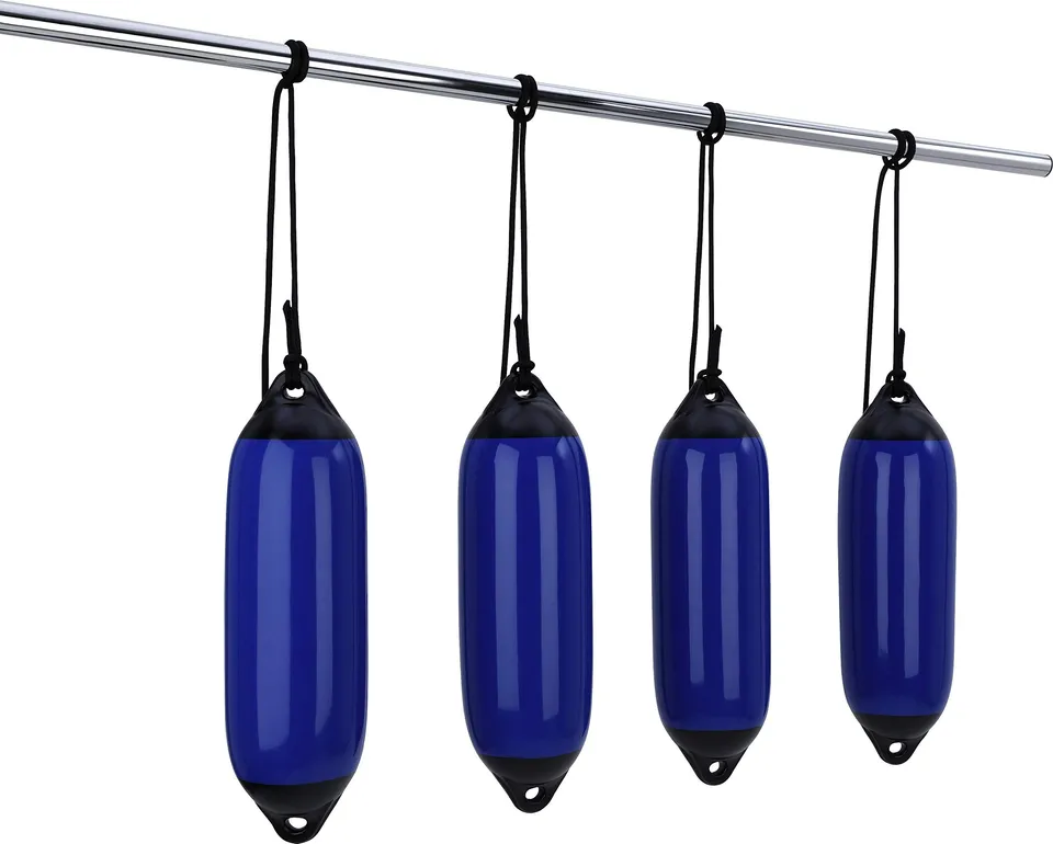 seilflechter-taifun-bootsfender-blau-150x580-mm-4er-set-aufblasbar image 1