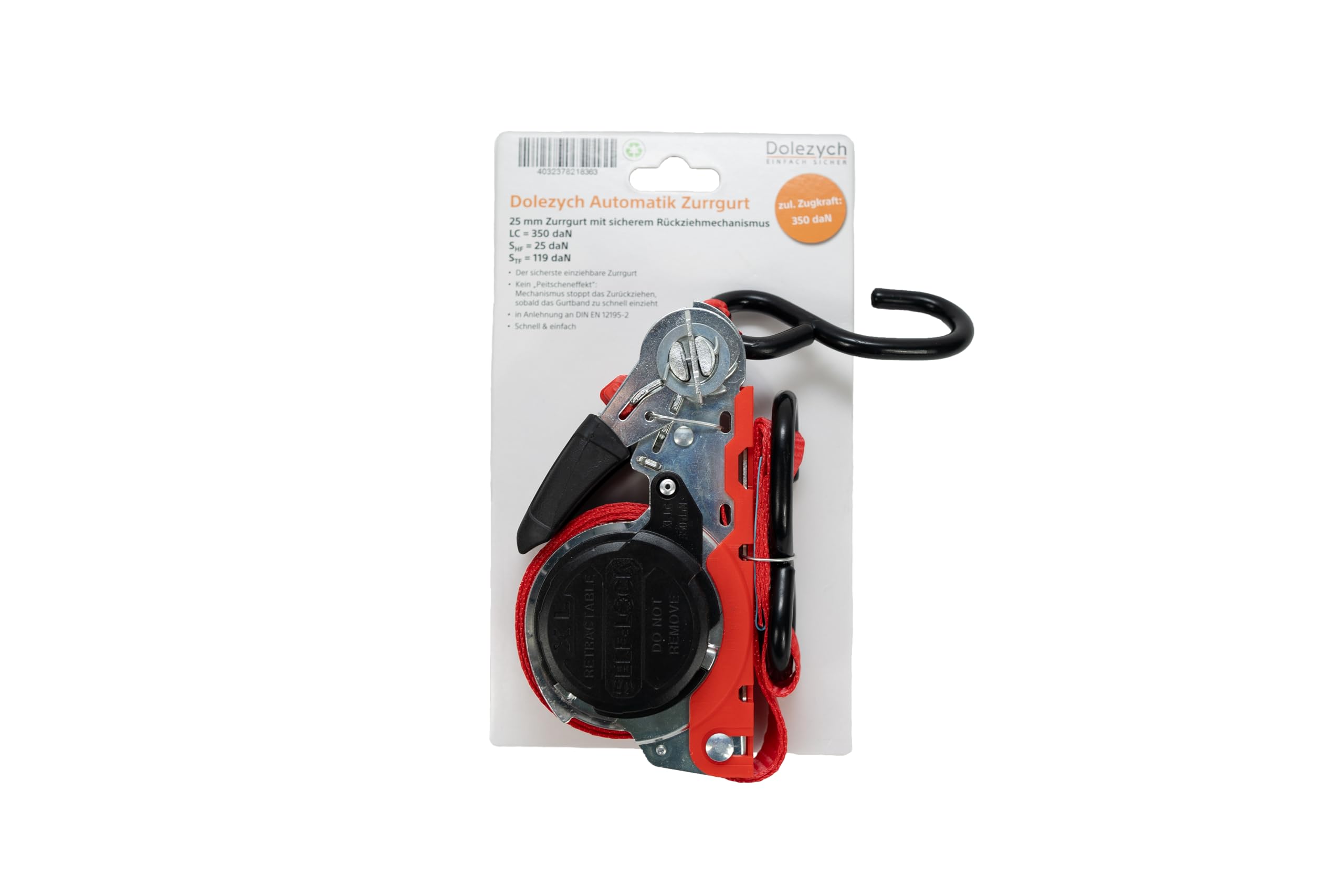 dolezych-dozurr-domatik-25-automatikspanngurt-rot-5m-s-haken image 5