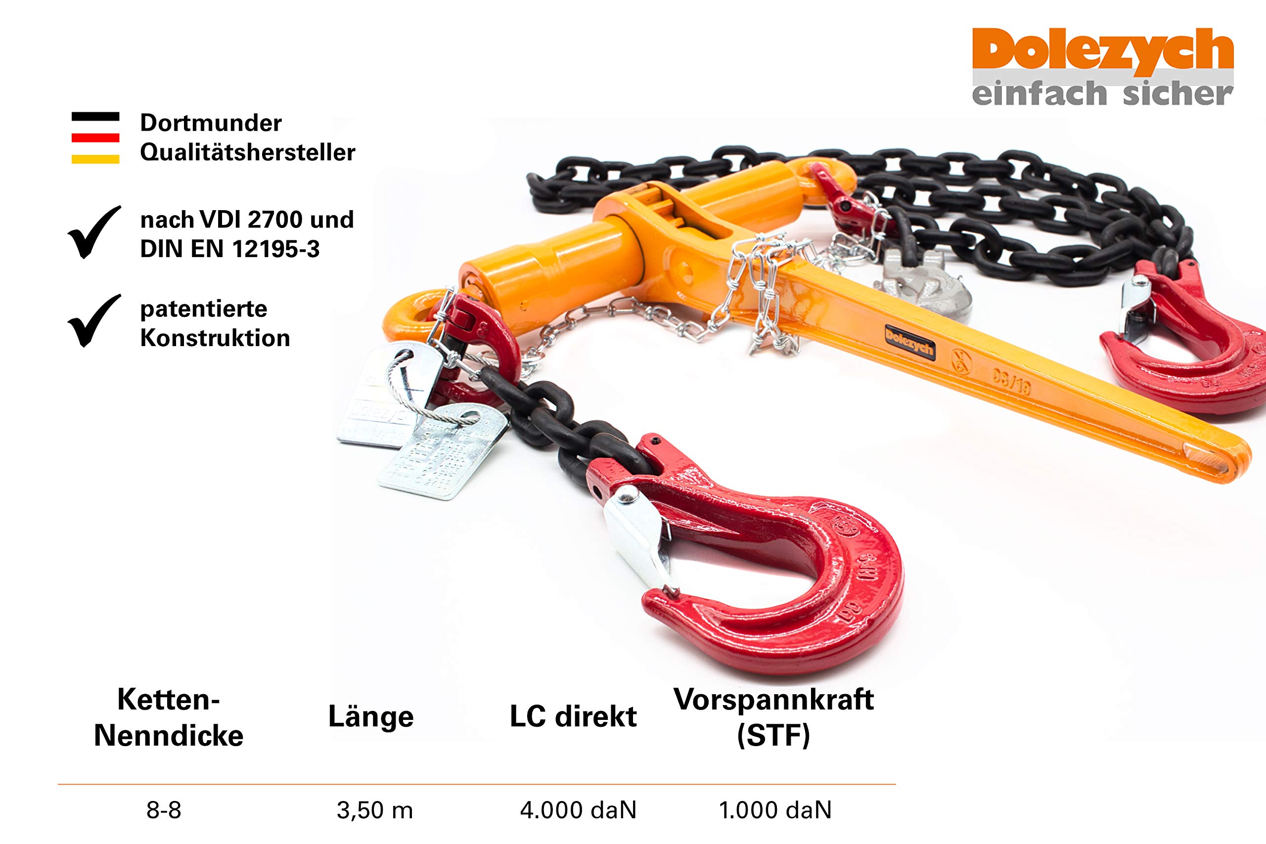 dolezych-powerlash-spannzurrkette-4000dan-3-5m-dora image 2